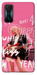 Чехол Blackpink Rose APT для Xiaomi Redmi K50 Gaming
