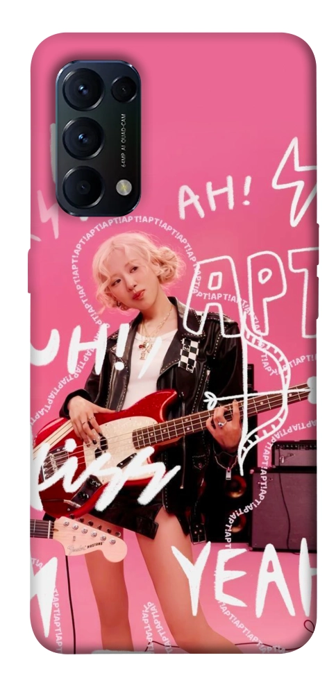 Чехол Blackpink Rose APT для Oppo Reno 5 4G