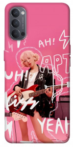 Чехол Blackpink Rose APT для Oppo Reno 4