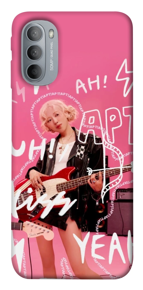 Чехол Blackpink Rose APT для Motorola Moto G31