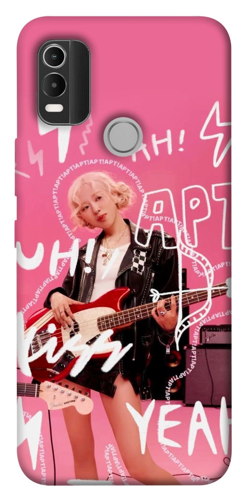 Чохол Blackpink Rose APT для Nokia C21 Plus