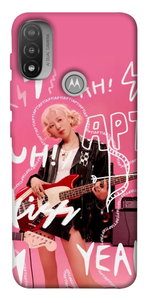 Чехол Blackpink Rose APT для Мotorola Moto E20