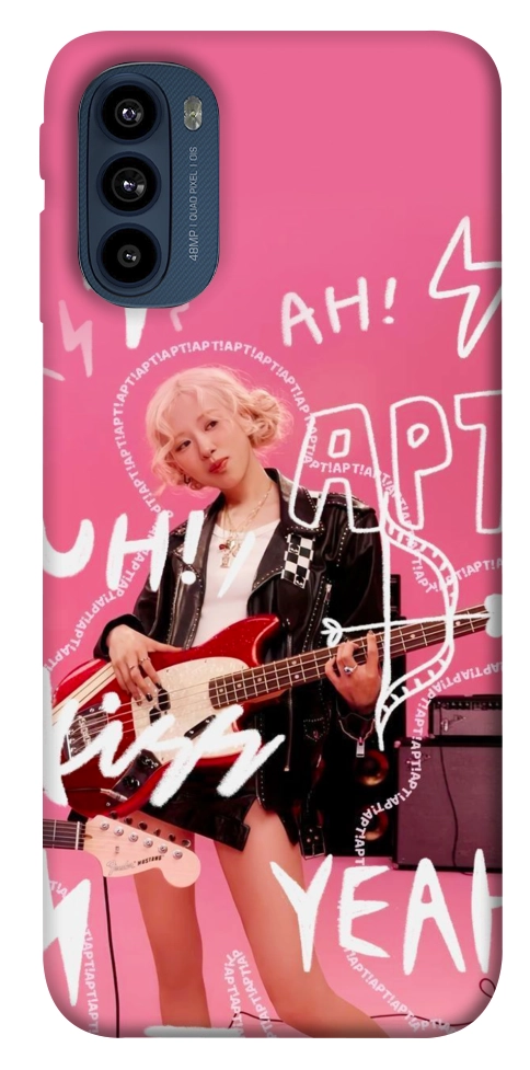 Чохол Blackpink Rose APT для Motorola Moto G41