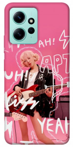 Чехол Blackpink Rose APT для Xiaomi Redmi Note 12 4G