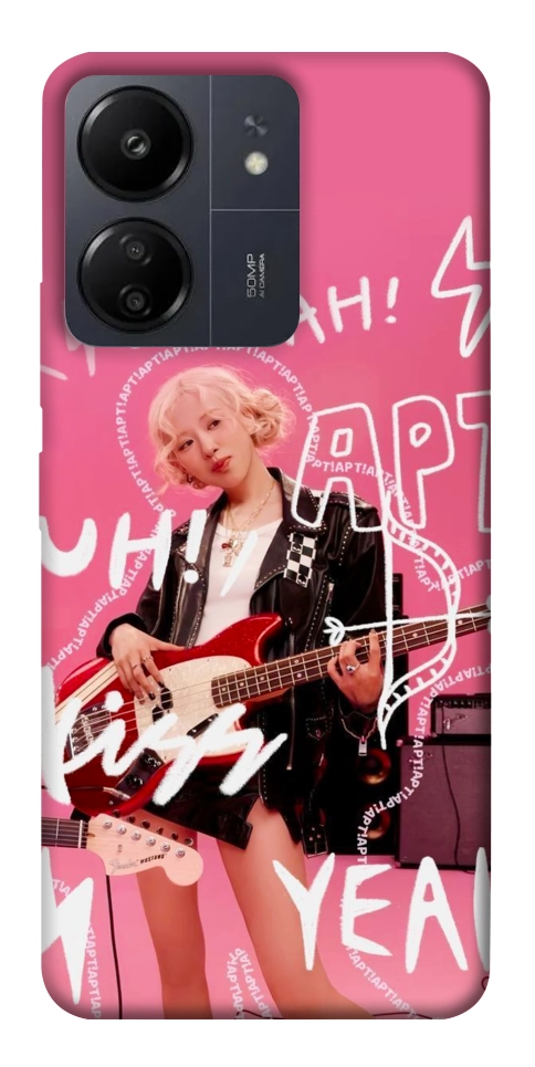 Чехол Blackpink Rose APT для Xiaomi Redmi 13C
