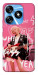 Чохол Blackpink Rose APT для TECNO Spark 10
