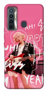 Чохол Blackpink Rose APT для TECNO Camon 17