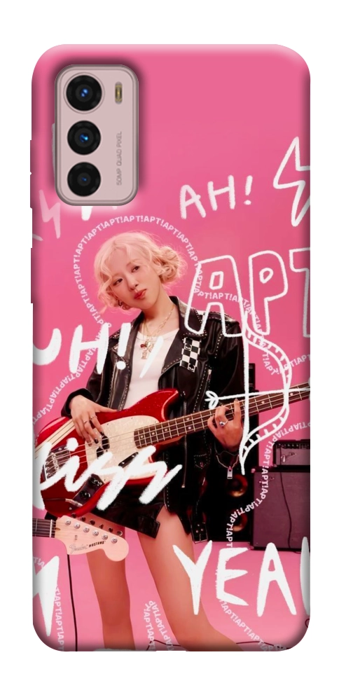 Чохол Blackpink Rose APT для Motorola Moto G42