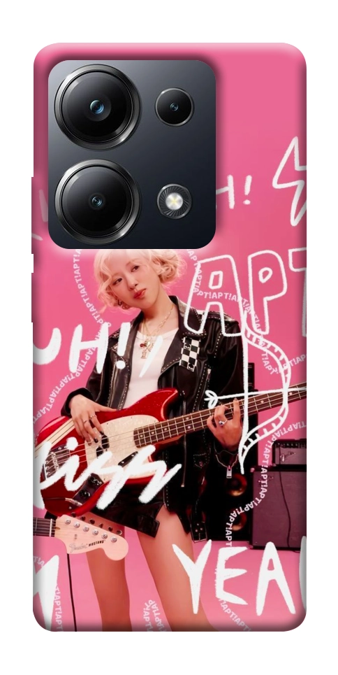 Чохол Blackpink Rose APT для Xiaomi Poco M6