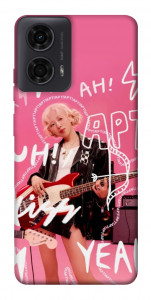 Чехол Blackpink Rose APT для Motorola Moto G04