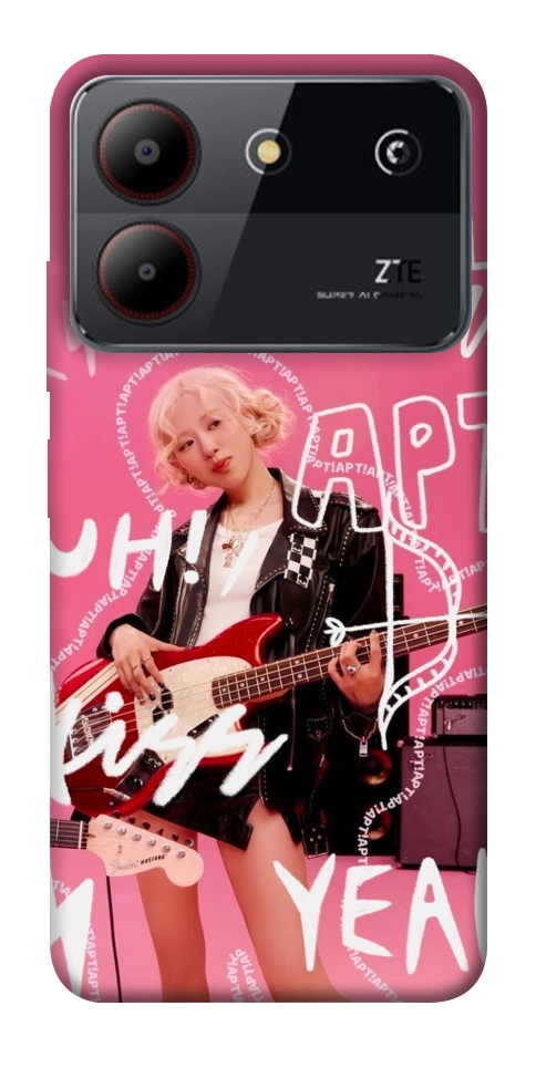 Чехол Blackpink Rose APT для ZTE Blade A54 4G