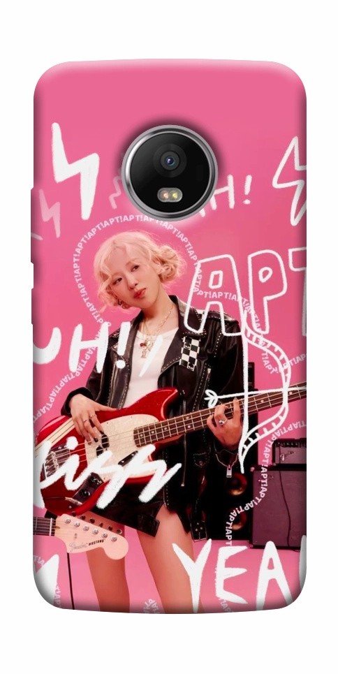 Чехол Blackpink Rose APT для Motorola Moto G5S
