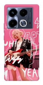 Чехол Blackpink Rose APT для Infinix Note 40 4G