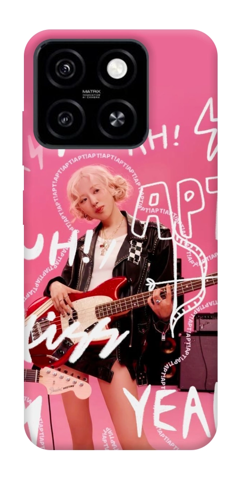 Чехол Blackpink Rose APT для ZTE Blade A55 4G