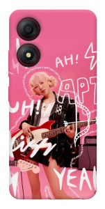 Чехол Blackpink Rose APT для ZTE Blade A34 4G