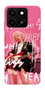 Чехол Blackpink Rose APT для ZTE Blade A35 4G