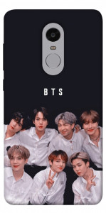 Чехол BTS all together для Xiaomi Redmi Note 4X