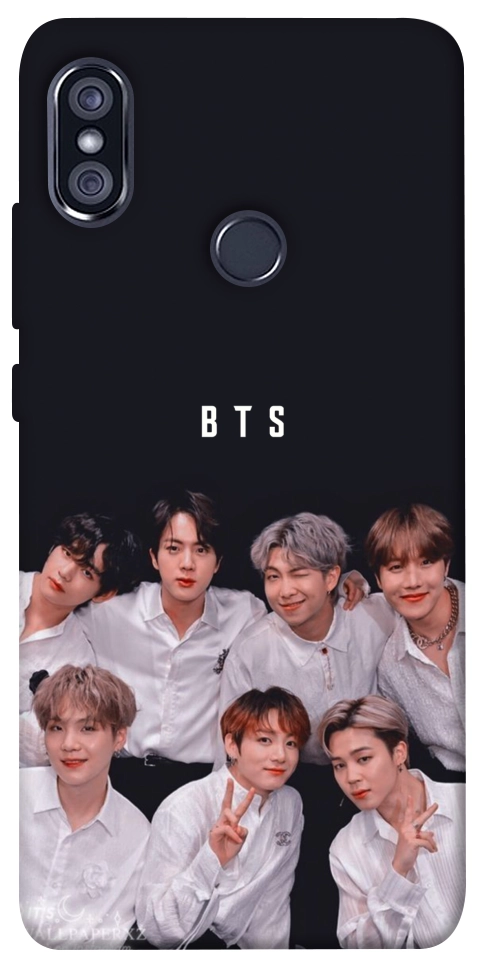 Чехол BTS all together для Xiaomi Redmi Note 5 (Dual Camera)