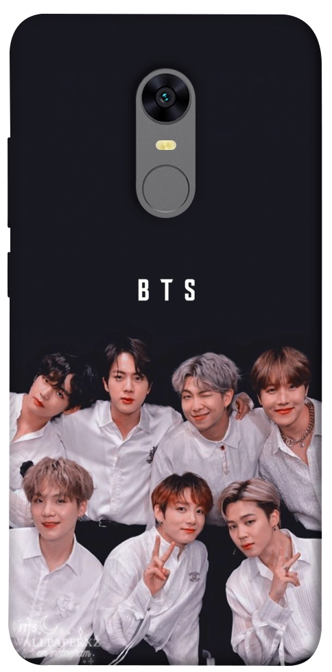 Чехол BTS all together для Xiaomi Redmi Note 5 (Single Camera)