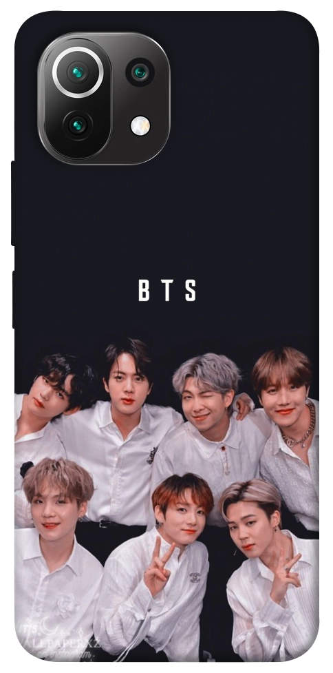Чехол BTS all together для Xiaomi Mi 11 Lite