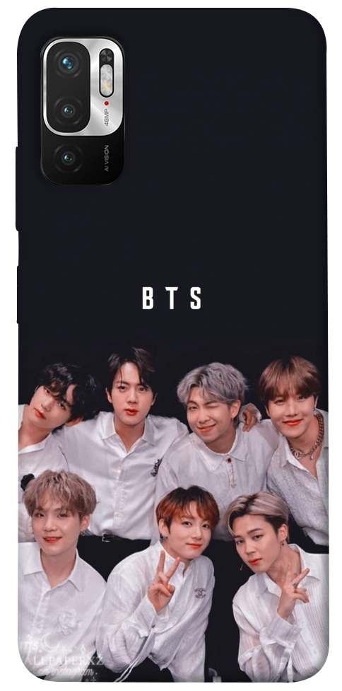 Чохол BTS all together для Xiaomi Redmi Note 10 5G