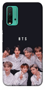 Чехол BTS all together для Xiaomi Redmi Note 9 4G