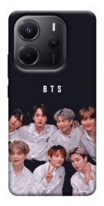 Чехол BTS all together для Xiaomi Redmi Note 14 4G (Int. version)