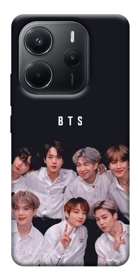 Чехол BTS all together для Xiaomi Redmi Note 14 4G (Europe version)