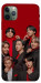 Чехол BTS in red для iPhone 11 Pro Max