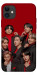 Чохол BTS in red для iPhone 11