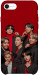 Чехол BTS in red для iPhone SE (2020)