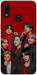 Чехол BTS in red для Galaxy A10s (2019)