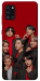 Чохол BTS in red для Galaxy A31 (2020)