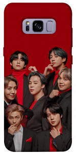 Чохол BTS in red для Galaxy S8+