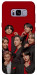 Чохол BTS in red для Galaxy S8+