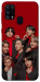 Чохол BTS in red для Galaxy M31 (2020)