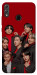 Чехол BTS in red для Huawei Honor 8X