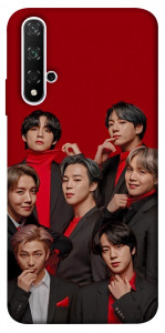 Чохол BTS in red для Huawei Honor 20