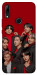 Чохол BTS in red для Huawei P Smart Z