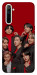 Чехол BTS in red для Realme 6