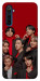 Чехол BTS in red для Realme 6 Pro