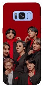 Чохол BTS in red для Galaxy S8 (G950)