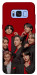 Чохол BTS in red для Galaxy S8 (G950)