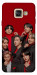 Чохол BTS in red для Galaxy A5 (2017)