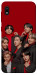 Чохол BTS in red для Galaxy A10 (A105F)