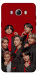 Чехол BTS in red для Galaxy J5 (2016)