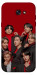 Чохол BTS in red для Galaxy A7 (2017)