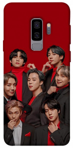 Чехол BTS in red для Galaxy S9+