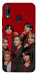 Чохол BTS in red для Huawei P20 Lite