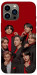 Чохол BTS in red для iPhone 12 Pro Max